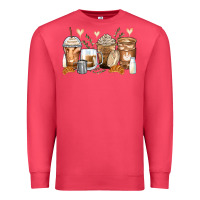 Cardinal latte coffee cups Premium Sweatshirt - Zillion Design Studio