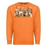 Carrot latte coffee cups Premium Sweatshirt - Zillion Design Studio