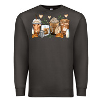 Smoke latte coffee cups Premium Sweatshirt - Zillion Design Studio