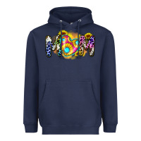Navy mom sunflower Heavyweight Hoodie - Zillion Design Studio