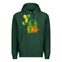 Sports Green St Patrick's Day Gnomes Premium Hoodie - Jasminsmagicworld
