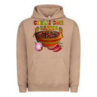 Pigment Burro chilli con carne  with chilli pepper Urban Hoodie - AdoDesignShop