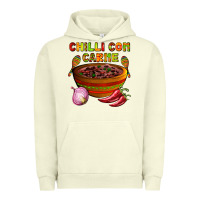 Pigment Pistachio chilli con carne  with chilli pepper Urban Hoodie - AdoDesignShop