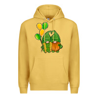 Antique Gold St Patrick's Day Gnomes Premium Hoodie - Jasminsmagicworld