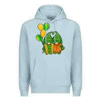 Blue Mist St Patrick's Day Gnomes Premium Hoodie - Jasminsmagicworld