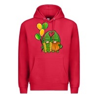 Cardinal St Patrick's Day Gnomes Premium Hoodie - Jasminsmagicworld