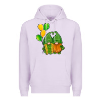 Lilac St Patrick's Day Gnomes Premium Hoodie - Jasminsmagicworld