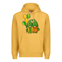 Mustard St Patrick's Day Gnomes Premium Hoodie - Jasminsmagicworld