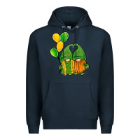 Navy St Patrick's Day Gnomes Premium Hoodie - Jasminsmagicworld