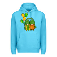 Ocean Blue St Patrick's Day Gnomes Premium Hoodie - Jasminsmagicworld