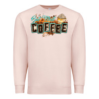 Pale Pink but first coffee Premium Sweatshirt - Zillion Design Studio