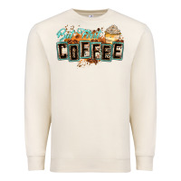 Sandshell but first coffee Premium Sweatshirt - Zillion Design Studio