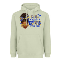 Matcha sorority colors blue and gold it's the self love f Heavyweight Hoodie - texasbilliewilder