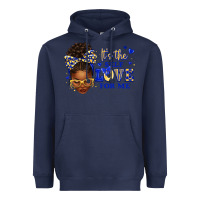 Navy sorority colors blue and gold it's the self love f Heavyweight Hoodie - texasbilliewilder