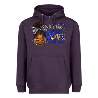 Plum sorority colors blue and gold it's the self love f Heavyweight Hoodie - texasbilliewilder