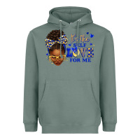 Sorority Colors Blue And Gold It's The Self Love F Heavyweight Hoodie | Teevron