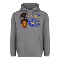 Storm sorority colors blue and gold it's the self love f Heavyweight Hoodie - texasbilliewilder