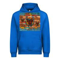 Cobalt saddle horseshoe leopard sunflower Urban Hoodie - Artiststas
