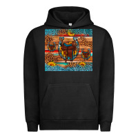Pigment Black saddle horseshoe leopard sunflower Urban Hoodie - Artiststas