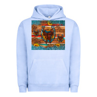 Pigment Grape Ice saddle horseshoe leopard sunflower Urban Hoodie - Artiststas