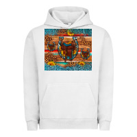 Pigment Lunar Rock saddle horseshoe leopard sunflower Urban Hoodie - Artiststas