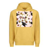 Antique Gold 2022 to graduation seamless pattern Premium Hoodie - BundleAndBundleShop