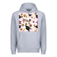 Heather Grey 2022 to graduation seamless pattern Premium Hoodie - BundleAndBundleShop