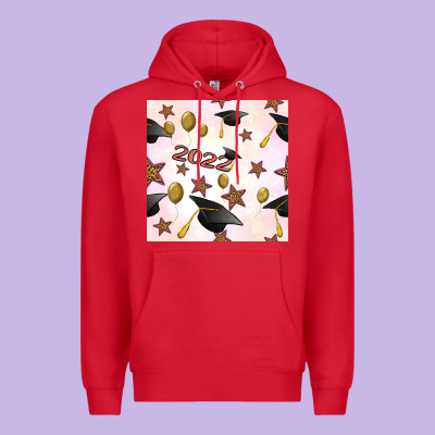 2022 To Graduation Seamless Pattern Premium Hoodie Designed By Bundleandbundleshop