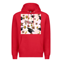 Red 2022 to graduation seamless pattern Premium Hoodie - BundleAndBundleShop