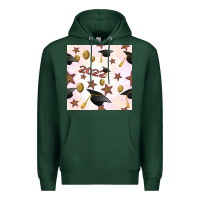 Sports Green 2022 to graduation seamless pattern Premium Hoodie - BundleAndBundleShop