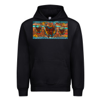Black saddle horseshoe  sunflower leopard license plate Urban Hoodie - Artiststas