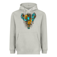 Moon Dust gemstone cross Heavyweight Hoodie - Zillion Design Studio