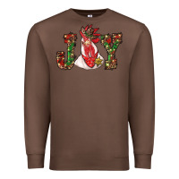 Chestnut christmas joy with rooster Premium Sweatshirt - RanaPortraitStore