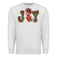 Christmas Joy With Rooster Premium Sweatshirt | Teevron