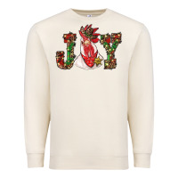 Sandshell christmas joy with rooster Premium Sweatshirt - RanaPortraitStore