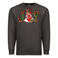 Smoke christmas joy with rooster Premium Sweatshirt - RanaPortraitStore