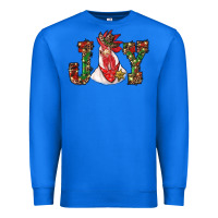 True Royal christmas joy with rooster Premium Sweatshirt - RanaPortraitStore