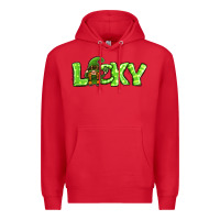 Red St Patricks Day Lucky Gnome Premium Hoodie - Jasminsmagicworld