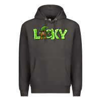 Smoke St Patricks Day Lucky Gnome Premium Hoodie - Jasminsmagicworld