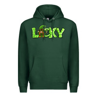 Sports Green St Patricks Day Lucky Gnome Premium Hoodie - Jasminsmagicworld
