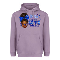 Lavender sorority colors it's the self love for me afro wom Heavyweight Hoodie - texasbilliewilder