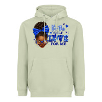 Matcha sorority colors it's the self love for me afro wom Heavyweight Hoodie - texasbilliewilder