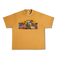 Peanut Butter mom boots hat and sunflower Urban Heavy Tee - Artiststas