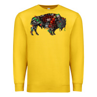 Lemon christmas bison Premium Sweatshirt - RanaPortraitStore