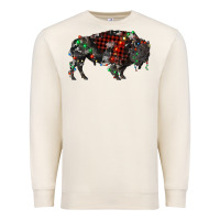 Sandshell christmas bison Premium Sweatshirt - RanaPortraitStore
