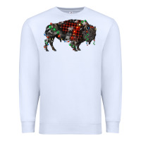 White christmas bison Premium Sweatshirt - RanaPortraitStore