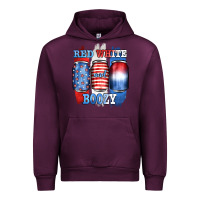 Mauve Wine red white and boozy Urban Hoodie - JahusDesignShop