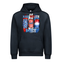 Navy red white and boozy Urban Hoodie - JahusDesignShop