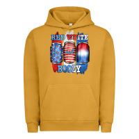 Pigment Peanut Butter red white and boozy Urban Hoodie - JahusDesignShop
