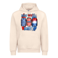 Sandshell red white and boozy Urban Hoodie - JahusDesignShop